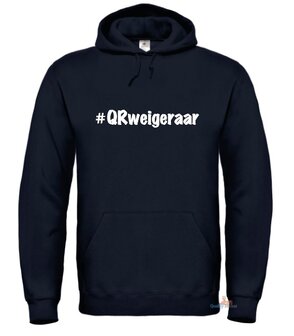 #QRweigeraar Hoodie